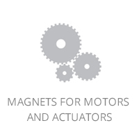 Magnets for motors and actuators