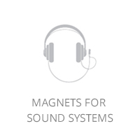 Magnets for sound systems