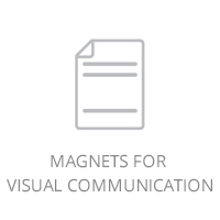 Magnets for visual communication