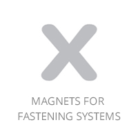 Magnets for fastening systems